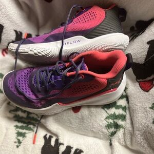 Women's Purple and Pink Athletic Shoes
